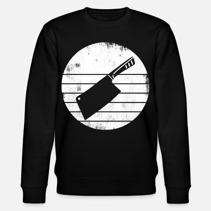 Hackmesser - Stanley/Stella Unisex Bio-Sweatshirt CHANGER  - Schwarz