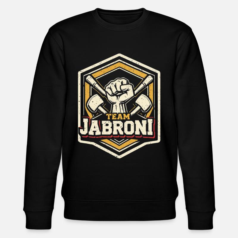 Team Jabroni - Stanley/Stella Unisex Bio-Sweatshirt CHANGER  - Schwarz