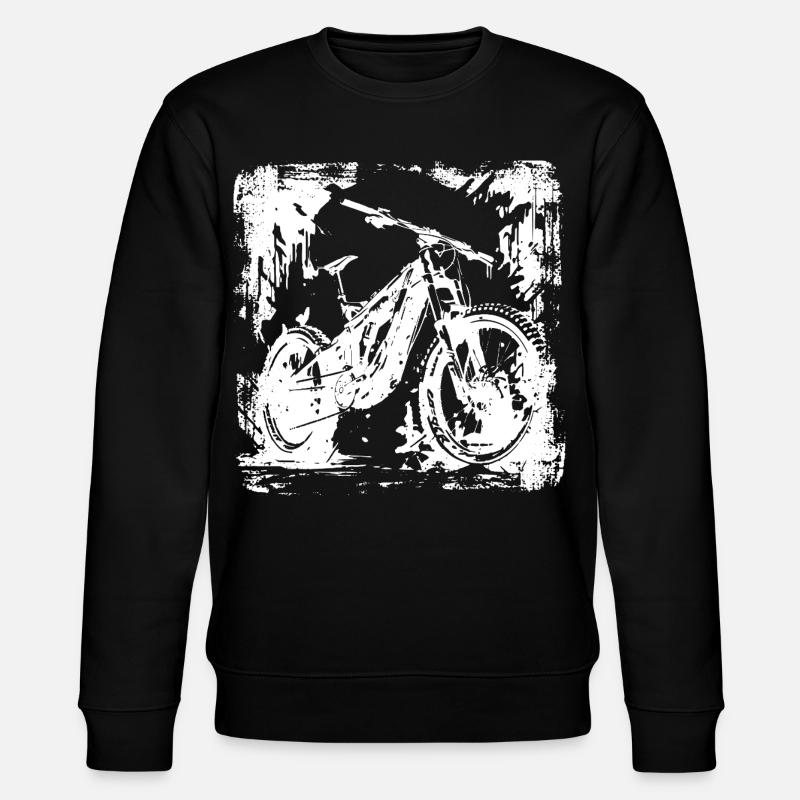 Graphique pour amateurs de VTT - Sweat bio CHANGER Stanley/Stella Unisexe - noir