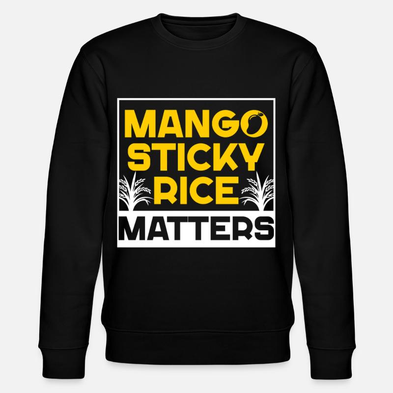Mango Sticky Rice - Stanley/Stella CHANGER Unisex Organic Sweatshirt - black