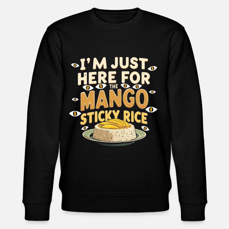 Mango Sticky Rice - Stanley/Stella CHANGER Unisex Organic Sweatshirt - black
