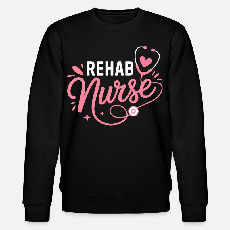 Conception du stéthoscope infirmier en rééducation - Sweat bio CHANGER Stanley/Stella Unisexe - noir