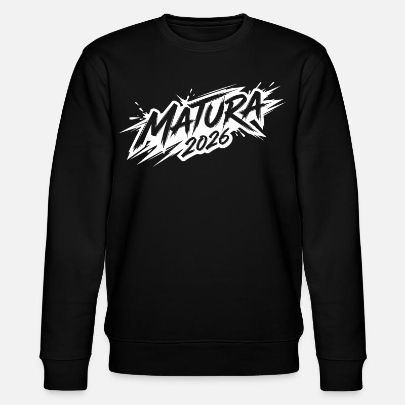 Matura 2026 - Stanley/Stella Unisex Bio-Sweatshirt CHANGER  - Schwarz