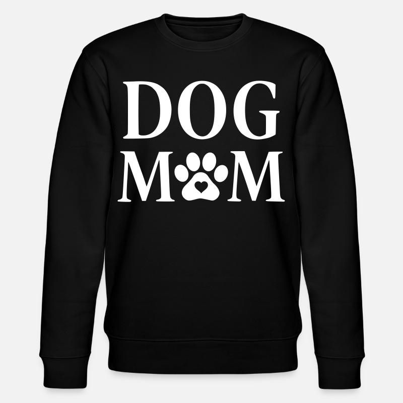 Dog Mom - Stanley/Stella Unisex Bio-Sweatshirt CHANGER  - Schwarz