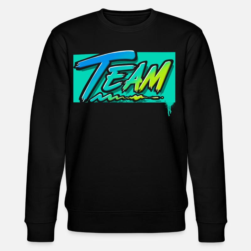 Team - Stanley/Stella Unisex Bio-Sweatshirt CHANGER  - Schwarz
