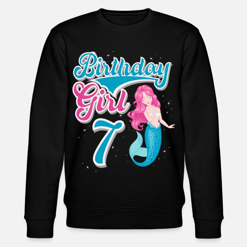 Sirène du 7e anniversaire - Sweat bio CHANGER Stanley/Stella Unisexe - noir