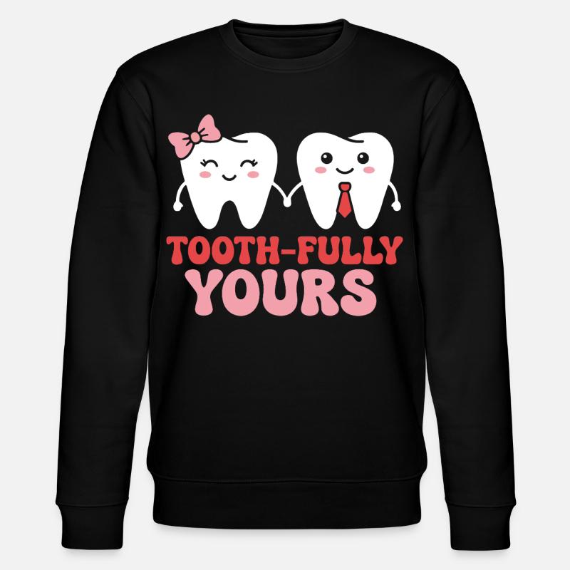 Dentiste assistant dentaire en couple - Sweat bio CHANGER Stanley/Stella Unisexe - noir