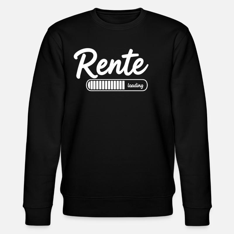 Pension 2026 loading Finally retirement - Stanley/Stella CHANGER Unisex Organic Sweatshirt - black
