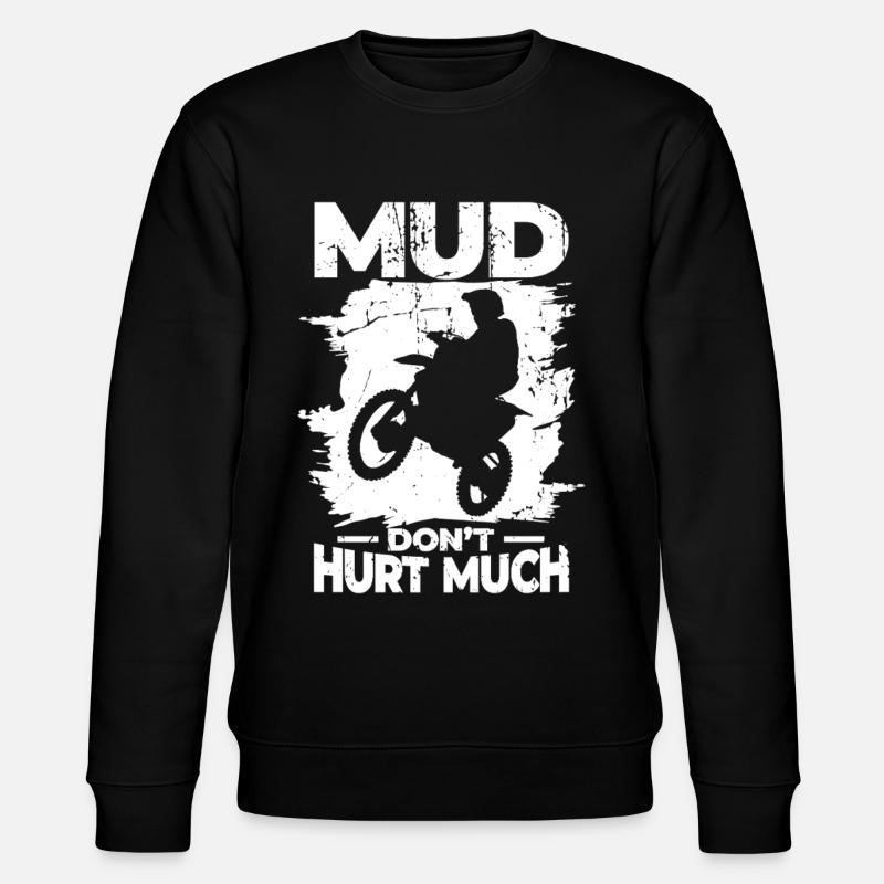 Mud doesn't hurt - Stanley/Stella CHANGER Unisex Organic Sweatshirt - black