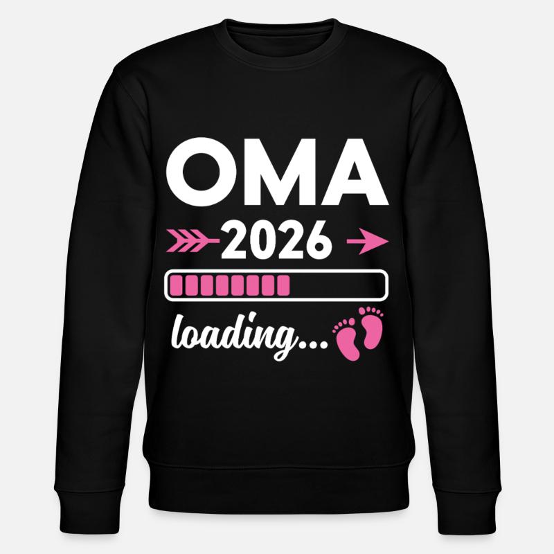 Oma 2026 Loading - Stanley/Stella Unisex Bio-Sweatshirt CHANGER  - Schwarz