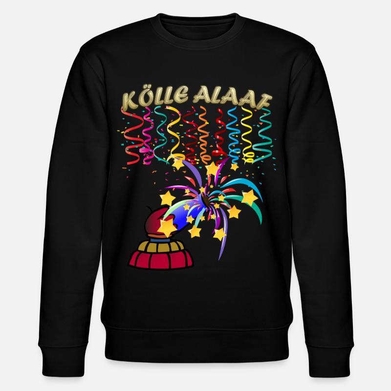 Feux d’artifice Alaaf de Cologne - Sweat bio CHANGER Stanley/Stella Unisexe - noir