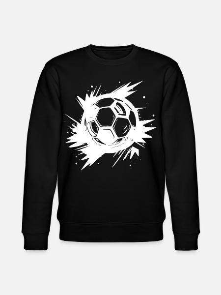 Football Street Art - Stanley/Stella CHANGER Unisex Organic Sweatshirt - black