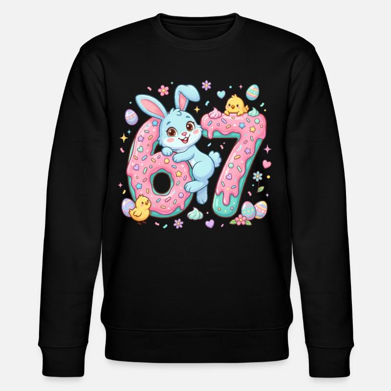 67 Easter - Stanley/Stella CHANGER Unisex Organic Sweatshirt - black