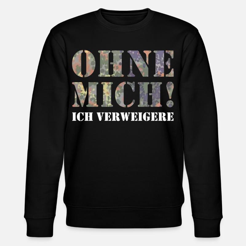 Sans moi - Sweat bio CHANGER Stanley/Stella Unisexe - noir