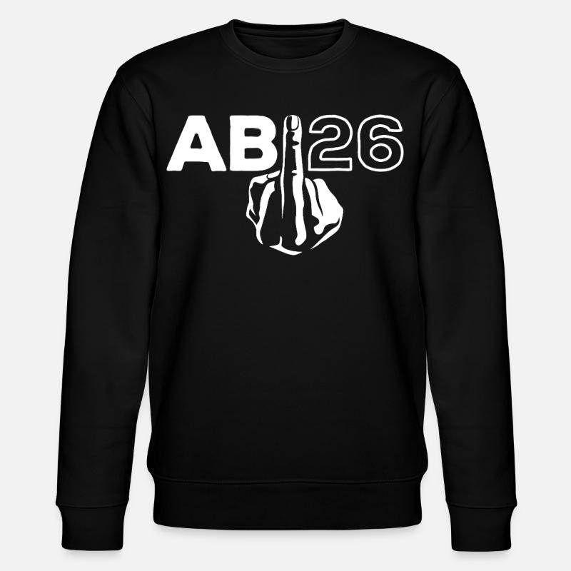 ABI 2026 Mittelfinger Abitur - Geschenk - Stanley/Stella Unisex Bio-Sweatshirt CHANGER  - Schwarz