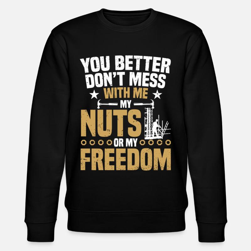 Constructeur d’échafaudages Ouvrier Ouvrier - Sweat bio CHANGER Stanley/Stella Unisexe - noir