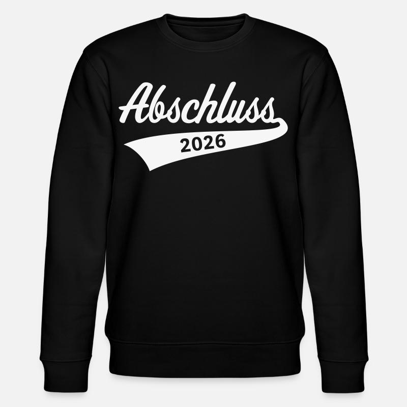 Abschluss 2026 (Schulabschluss / White) - Stanley/Stella Unisex Bio-Sweatshirt CHANGER  - Schwarz