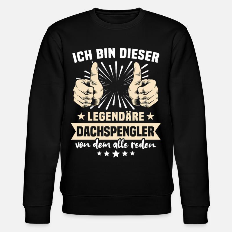 Dictons de Dachspengler - Sweat bio CHANGER Stanley/Stella Unisexe - noir