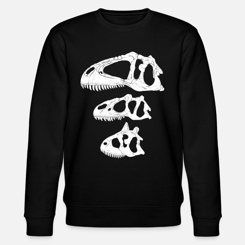 Giganotosaurus Allosaurus Carnotaurus - Sweat bio CHANGER Stanley/Stella Unisexe - noir