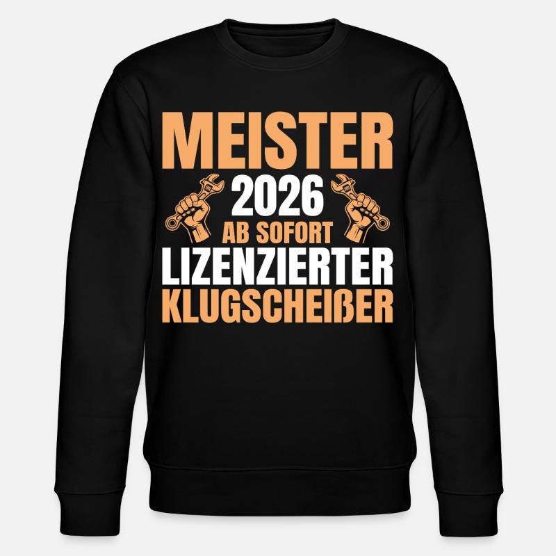 Vehicle Mechatronics Technician Master 2026 - Stanley/Stella CHANGER Unisex Organic Sweatshirt - black