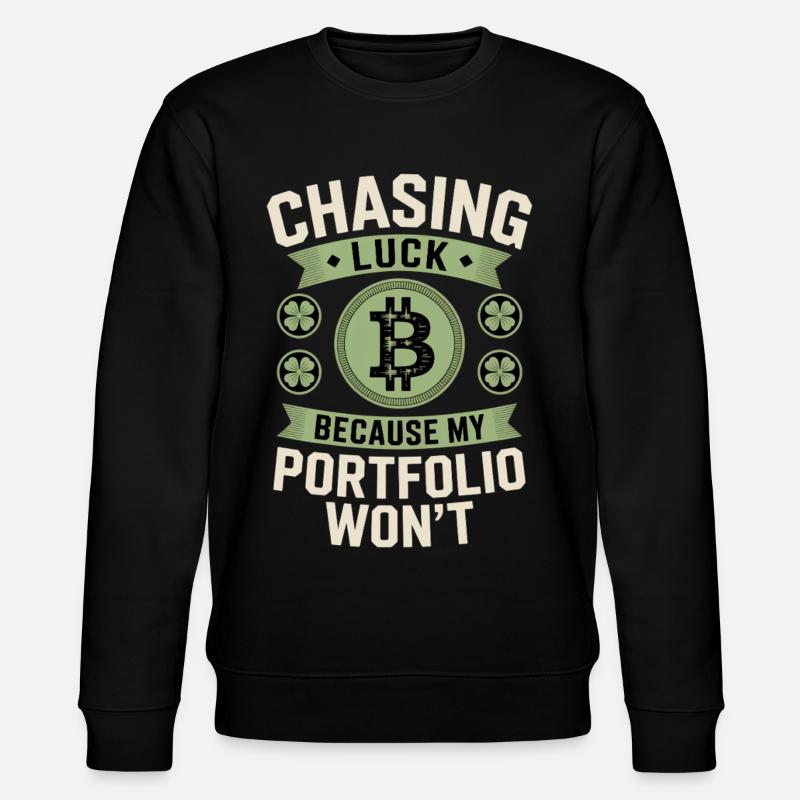 St Patricks Day - Stanley/Stella Unisex Bio-Sweatshirt CHANGER  - Schwarz