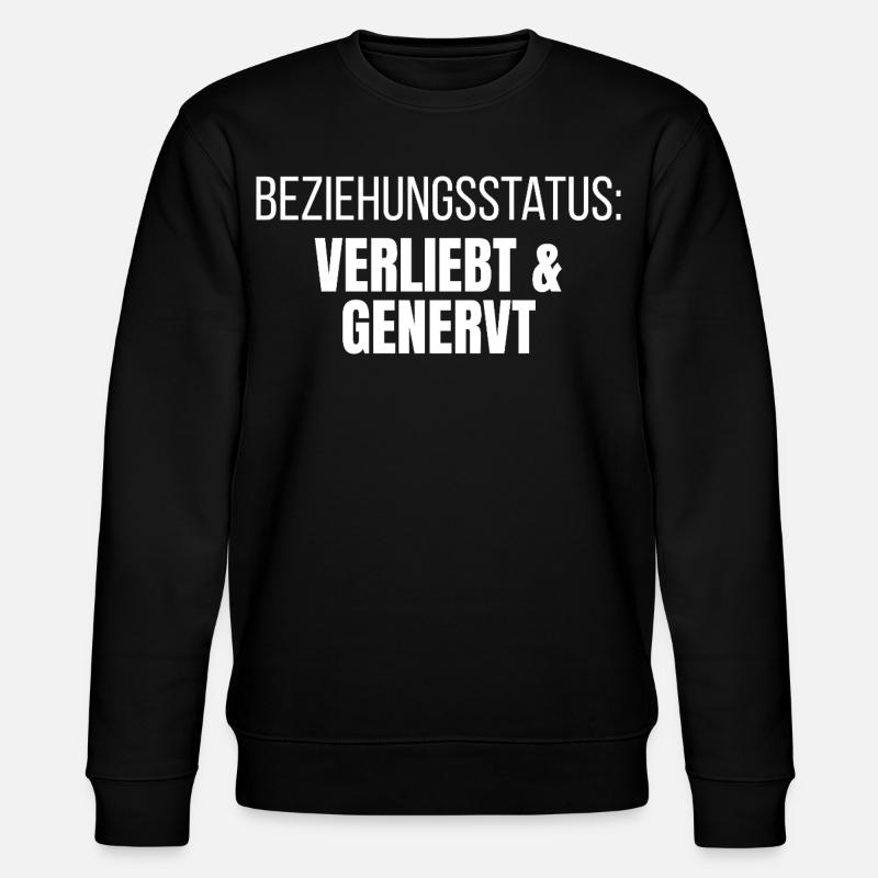 Statut relationnel amoureux et agacé - Sweat bio CHANGER Stanley/Stella Unisexe - noir