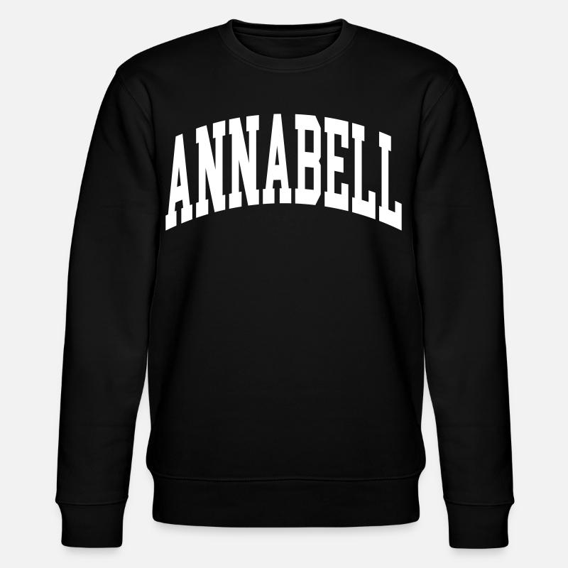 Annabell - Stanley/Stella Unisex Bio-Sweatshirt CHANGER  - Schwarz