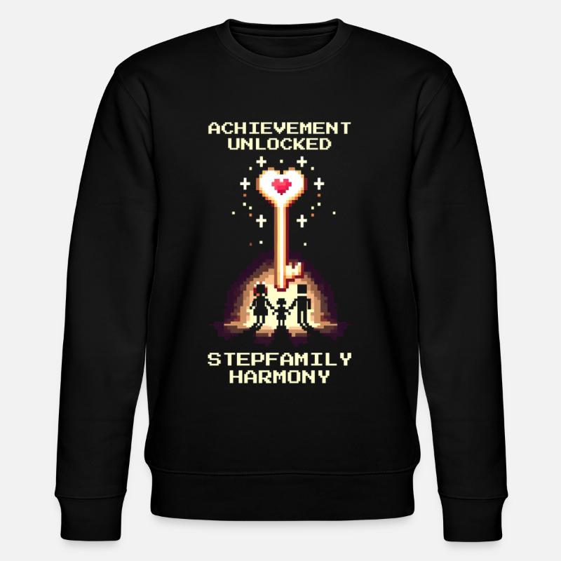 Harmonie Patchwork Débloquée | Patchwork - Sweat bio CHANGER Stanley/Stella Unisexe - noir