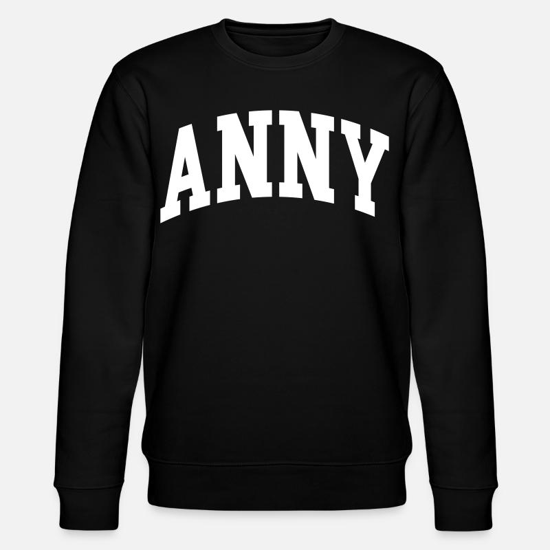 Anny - Stanley/Stella Unisex Bio-Sweatshirt CHANGER  - Schwarz