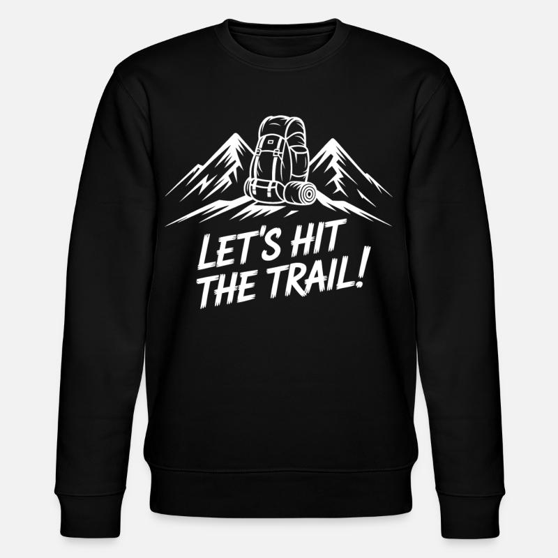 Trail-Abenteuer: Bergwandern - Stanley/Stella Unisex Bio-Sweatshirt CHANGER - Schwarz