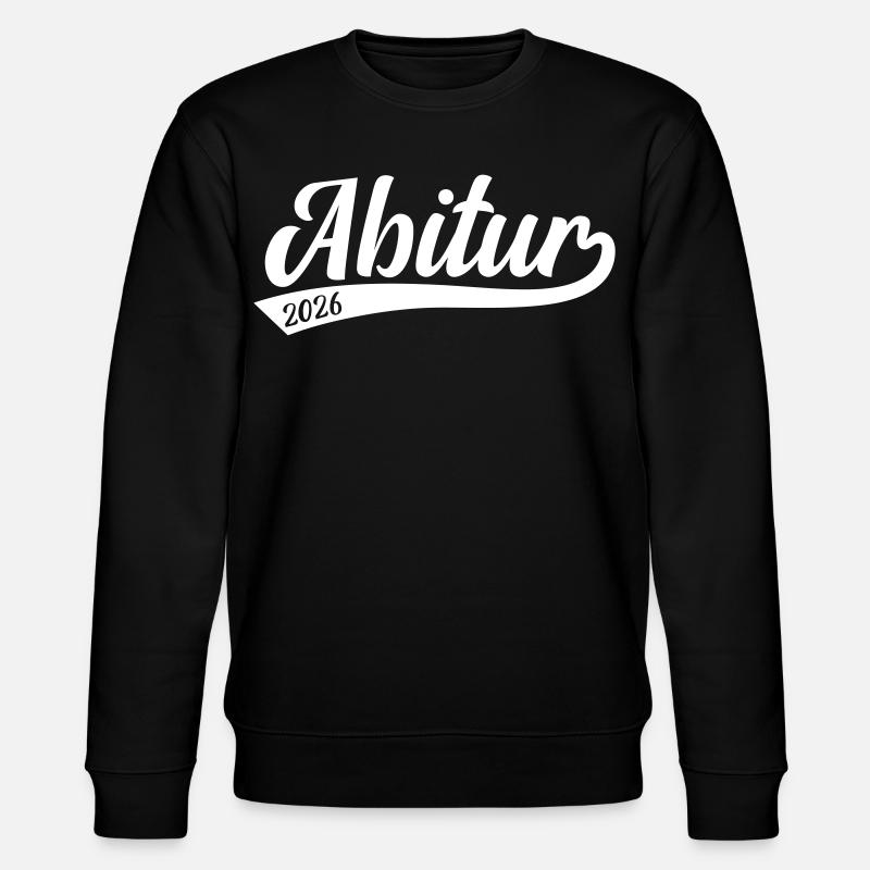 Abitur 2026 Abi - Stanley/Stella CHANGER Unisex Organic Sweatshirt - black