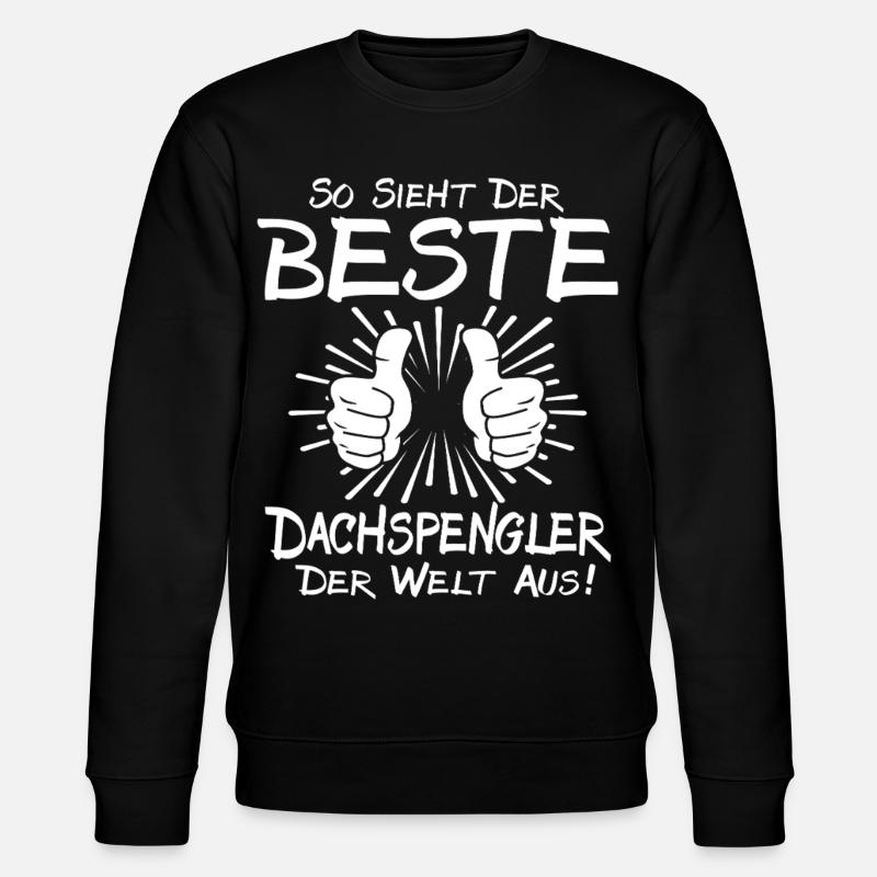 Meilleur couvreur plombier - Sweat bio CHANGER Stanley/Stella Unisexe - noir