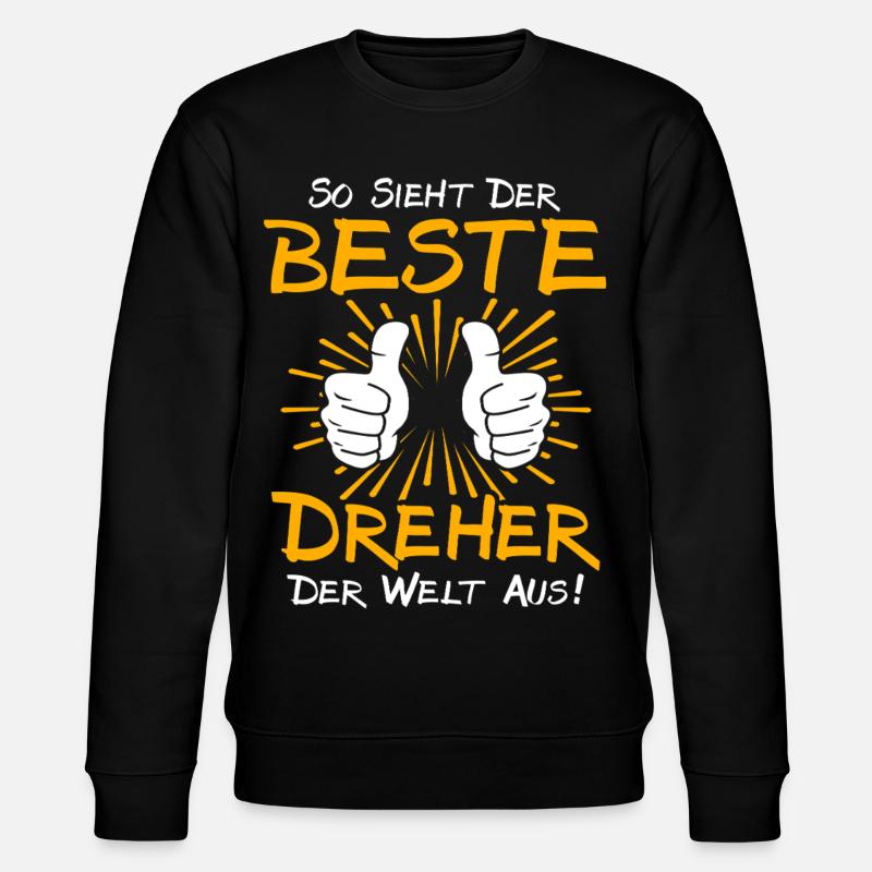 Idée de cadeau Dreher - Sweat bio CHANGER Stanley/Stella Unisexe - noir