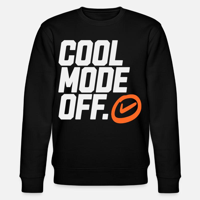 Coolmodus Aus Logo - Stanley/Stella Unisex Bio-Sweatshirt CHANGER  - Schwarz