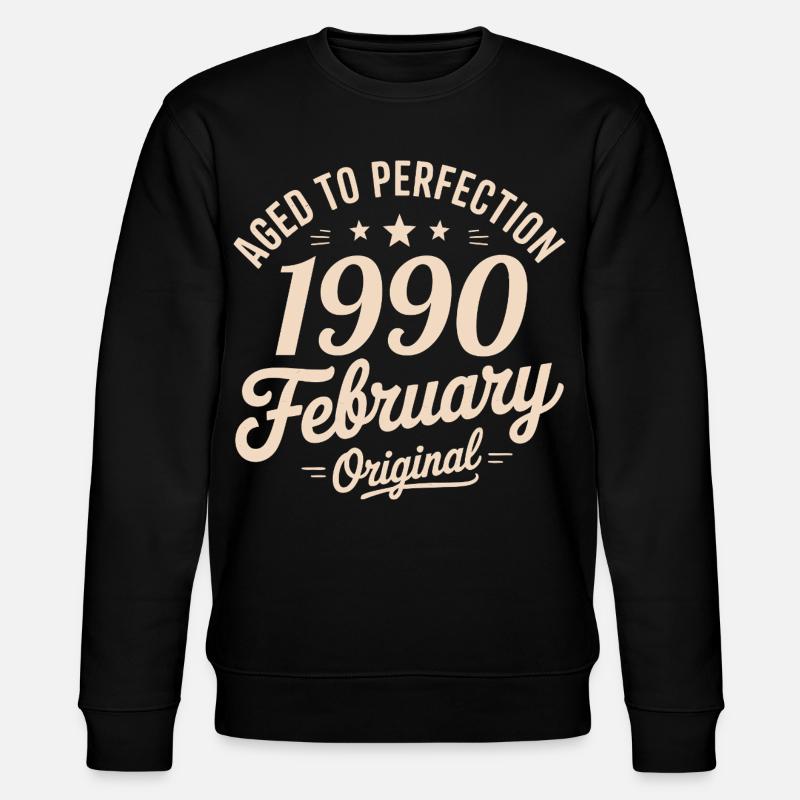 Février 1990 - February 1990 - Sweat bio CHANGER Stanley/Stella Unisexe - noir