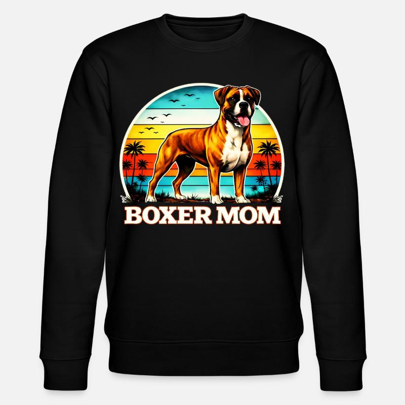 Maman Boxer - Sweat bio CHANGER Stanley/Stella Unisexe - noir
