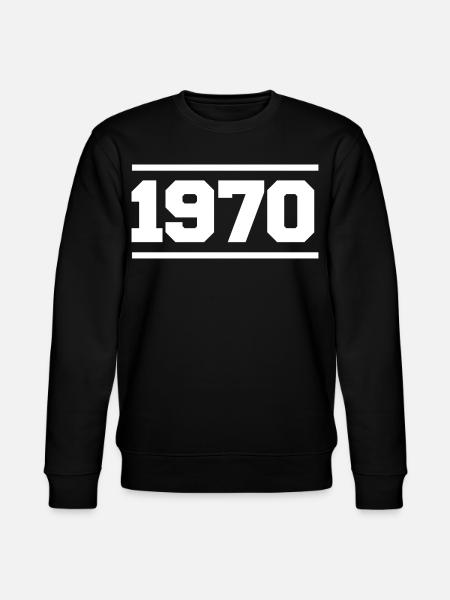1970 - Sweat bio CHANGER Stanley/Stella Unisexe - noir