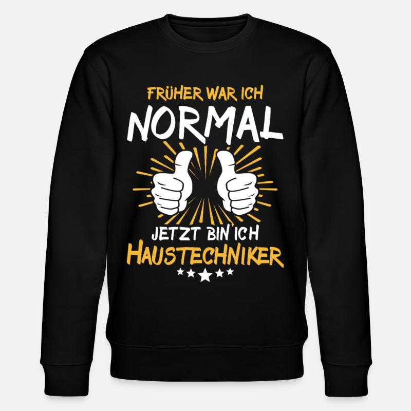 Technicien de la maison Spruch - Sweat bio CHANGER Stanley/Stella Unisexe - noir