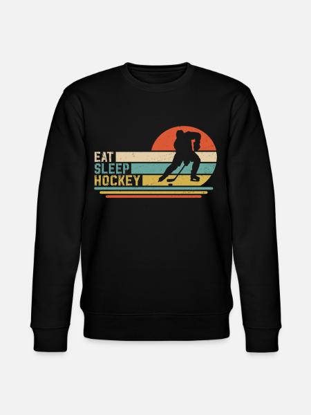 Eishockey Hockey  - Stanley/Stella CHANGER Unisex Organic Sweatshirt - black