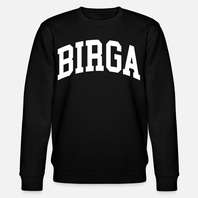 Birga - Stanley/Stella Unisex Bio-Sweatshirt CHANGER  - Schwarz
