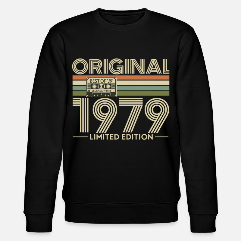 Original 1979 Édition Limitée Rétro - Sweat bio CHANGER Stanley/Stella Unisexe - noir