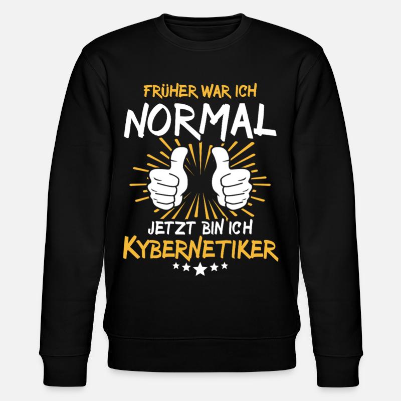 Sort de Cybernétique - Sweat bio CHANGER Stanley/Stella Unisexe - noir