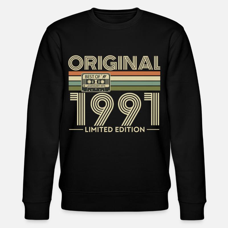 Original 1999 Édition Limitée - Sweat bio CHANGER Stanley/Stella Unisexe - noir