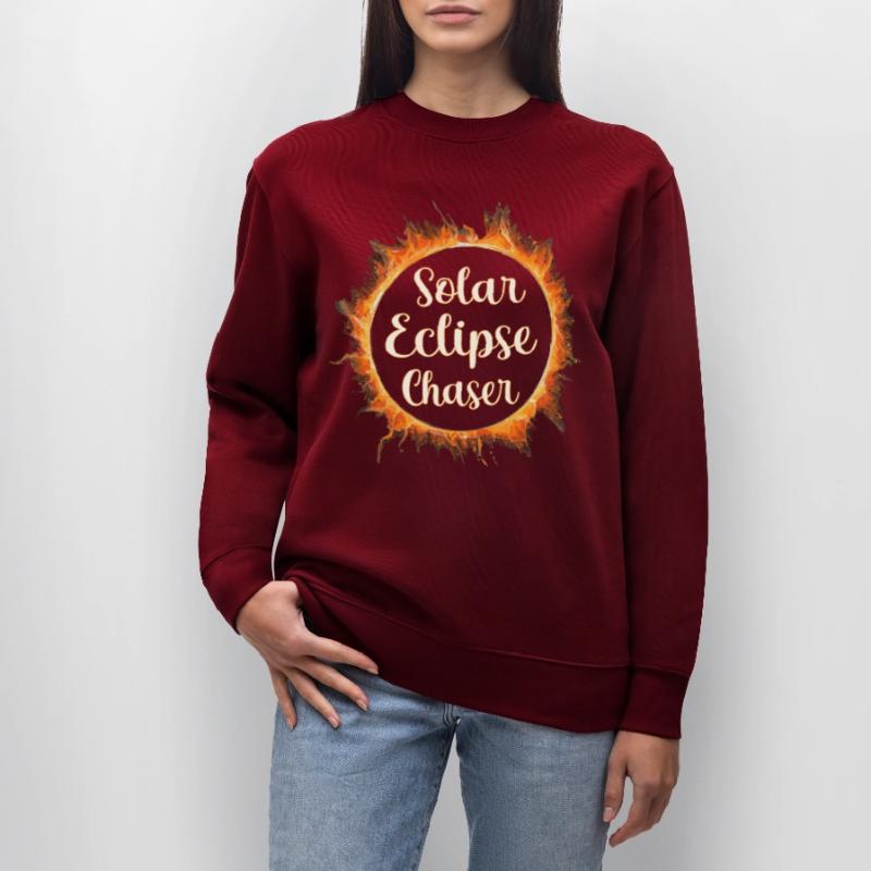 Solar eclipse chaser Stanley/Stella CHANGER Unisex Organic Sweatshirt