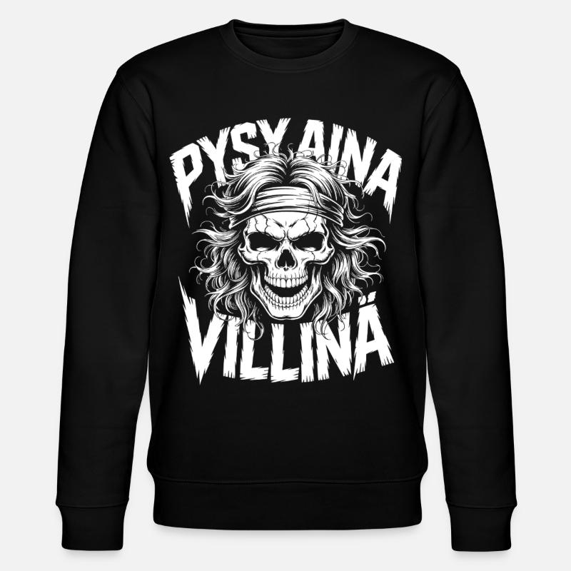 Wildschädel-Design - Stanley/Stella Unisex Bio-Sweatshirt CHANGER  - Schwarz