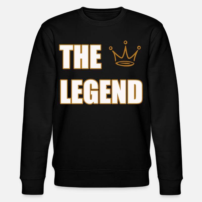 LA LÉGENDE – Design audacieux et emblématique - Sweat bio CHANGER Stanley/Stella Unisexe - noir