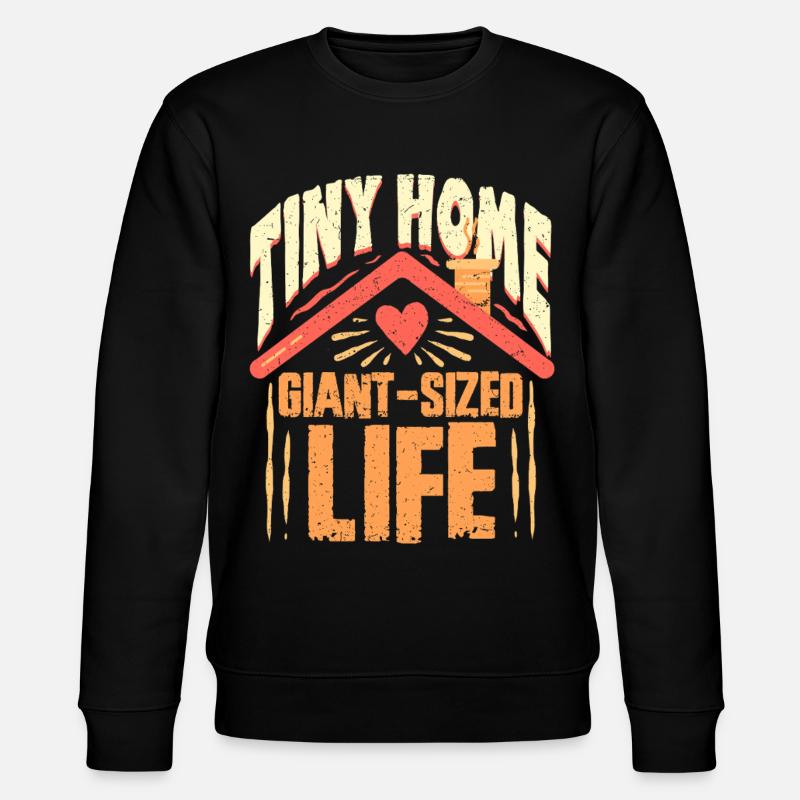 Tiny House - Sweat bio CHANGER Stanley/Stella Unisexe - noir