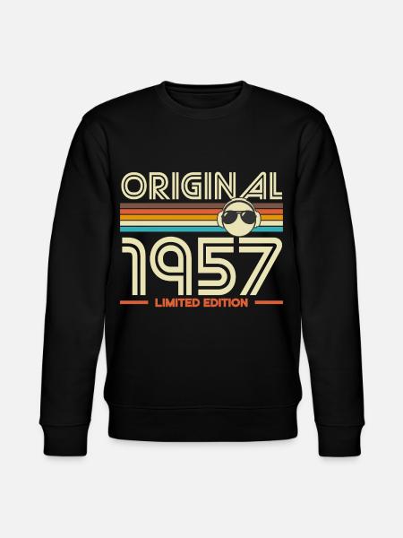 Original 1957 édition limitée - Sweat bio CHANGER Stanley/Stella Unisexe - noir