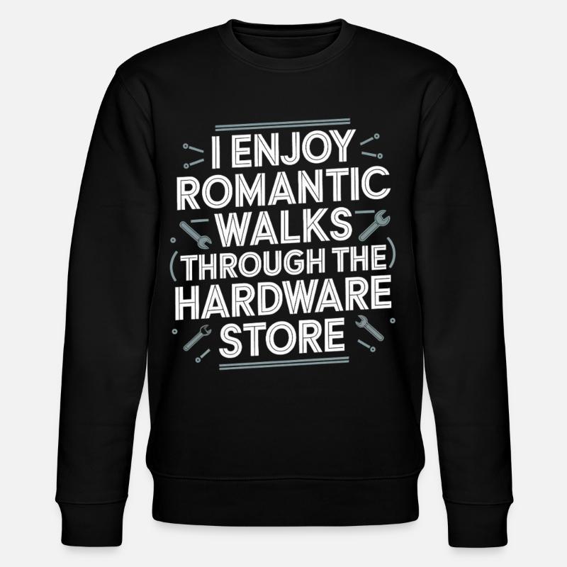 Romantic workshop walks - Stanley/Stella CHANGER Unisex Organic Sweatshirt - black