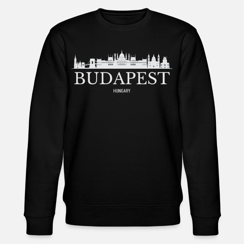 Skyline de Budapest, Budapest Hongrie - Sweat bio CHANGER Stanley/Stella Unisexe - noir